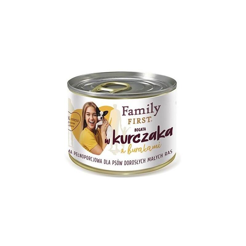 family-first-adult-small-chicken-with-beets-wet-dog-food-200-g