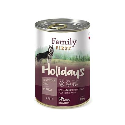 family-first-holidays-adult-venison-goose-apple-wet-dog-food-400-g