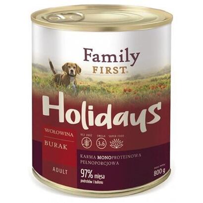 family-first-holidays-adult-beef-with-beets-wet-dog-food-800-g