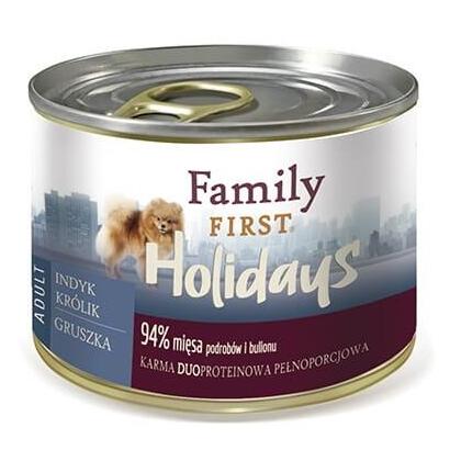 family-first-small-turkey-rabbit-pear-wet-dog-food-200-g