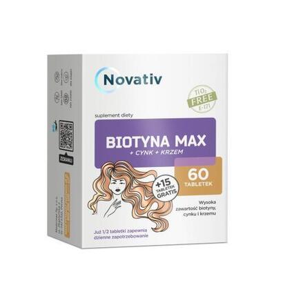 novativ-biotyna-maxcynkkrzem-60-tabletek-15-tabletek-gratis