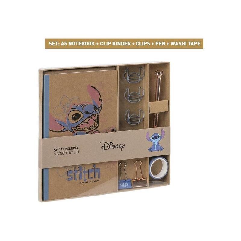 set-papeleria-stitch-disney