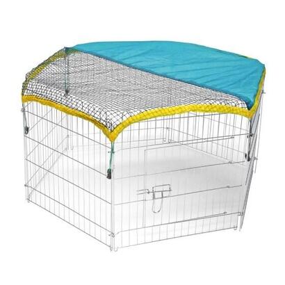 parque-para-conejos-de-6-esquinas-kerbl-565-x-565-cm-con-puerta