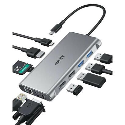 hub-aukey-cb-c89-aluminium-usb-c-10in1-rj45-et