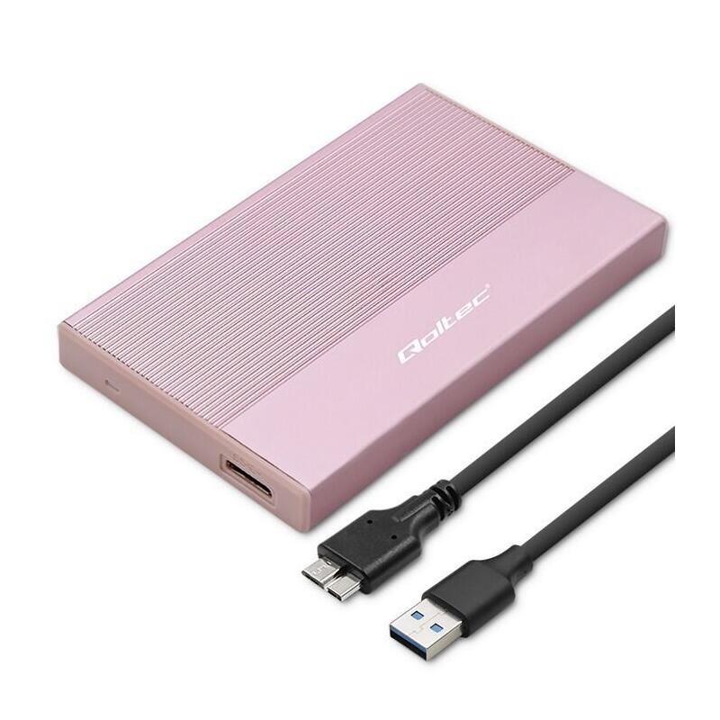 qoltec-52279-enclosure-ssd-hdd-25-drive-sata-usb-30-super-speed-5gb-s-2tb-pink
