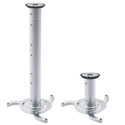 soporte-para-proyectores-de-techo-plateado-de-80-mm-a-980-mm