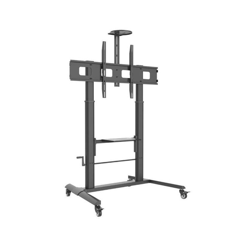 techly-tv-floor-stand-with-adjustable-height-for-tvs-from-52-to-110inch