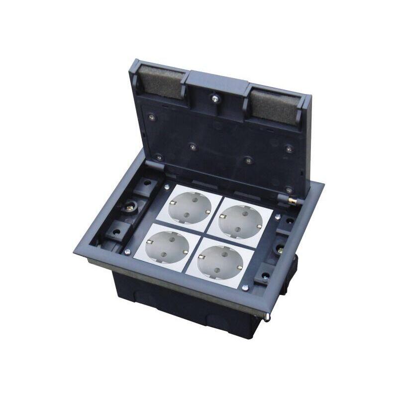 puszka-podlogowa-floorbox-4m-45x45-regulowana-glebokosc-do-podlogi-technicznej-wylewka-opcjonalnie