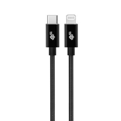 cable-tb-mfi-ligtning-usb-c-1m-negro