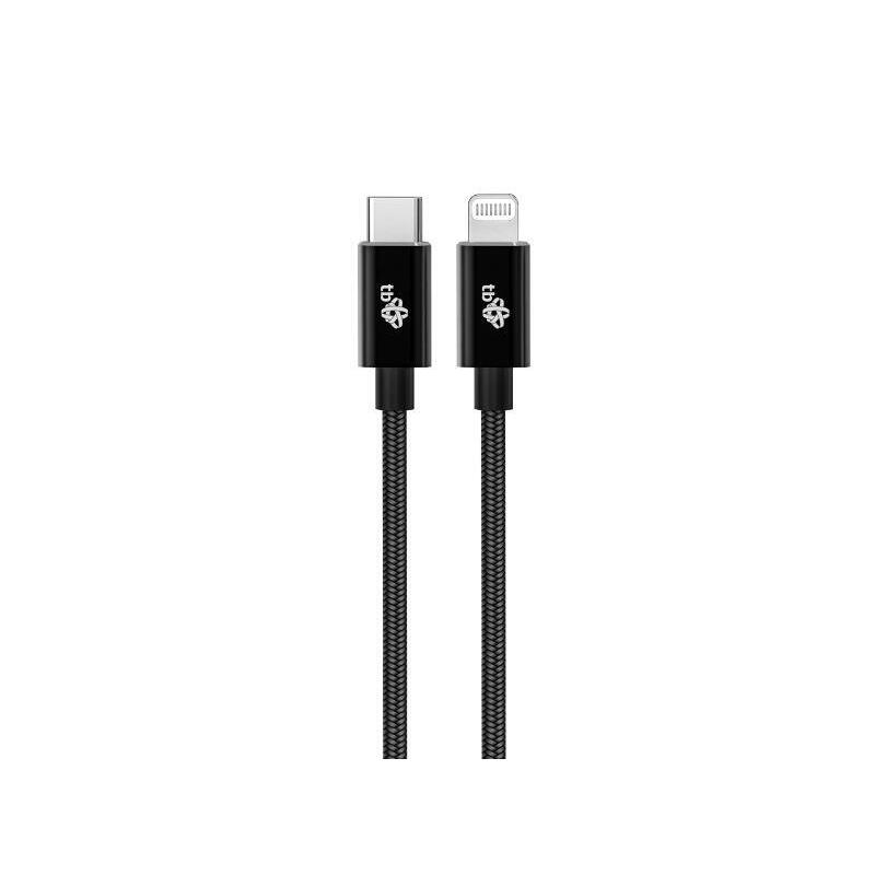 cable-tb-mfi-ligtning-usb-c-1m-negro