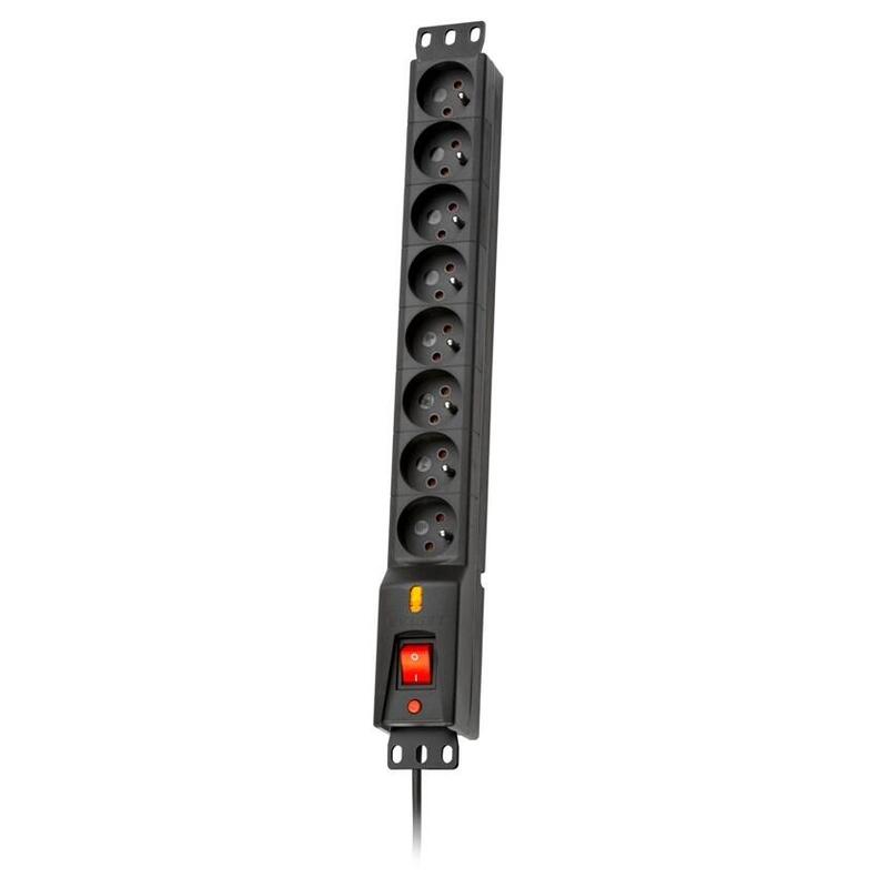 lestar-lxarm-810-g-a-kcz-15m-19pdu-negro-8-salidas-ac-230-v