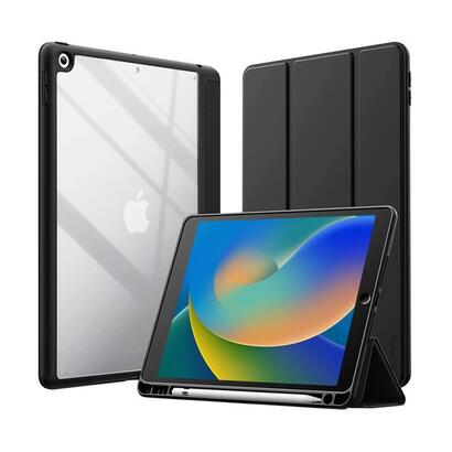 crong-primefolio-etui-ipad-102-2021-2019-z-podstawka-i-schowkiem-na-apple-pencil-czarnyprzezroczysty