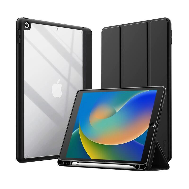 crong-primefolio-etui-ipad-102-2021-2019-z-podstawka-i-schowkiem-na-apple-pencil-czarnyprzezroczysty