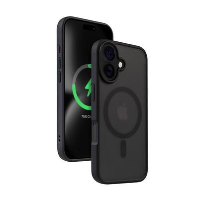 crong-hybrid-frost-mag-cover-do-do-iphone-16-negro