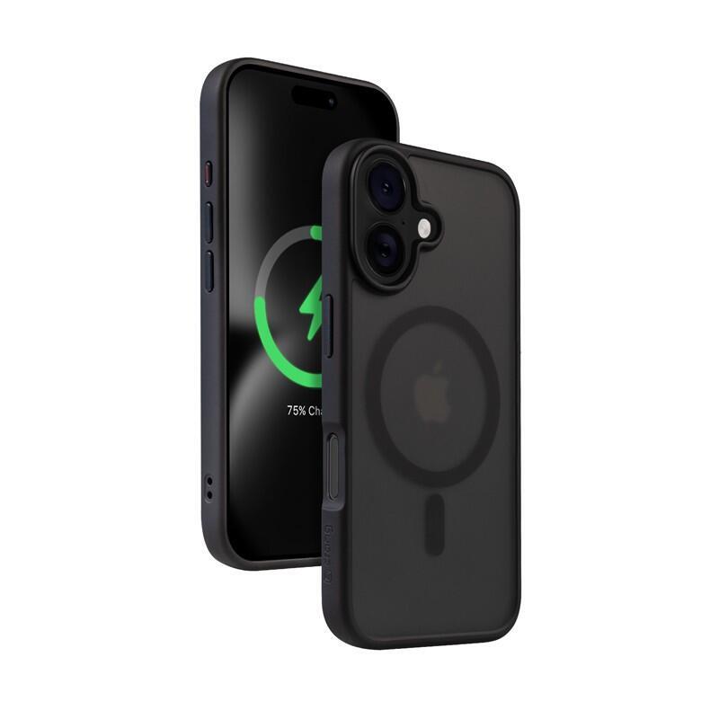 crong-hybrid-frost-mag-cover-do-do-iphone-16-negro