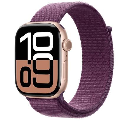 apple-watch-series-10-gps-46mm-rose-gold-aluminium-case-with-plum-sport-loop