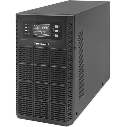 sai-sistema-de-alimentacion-ininterrumpida-qoltec-52282-ups-3-kva-3000-w-factor-de-potencia-10-lcd-epo-usb-online