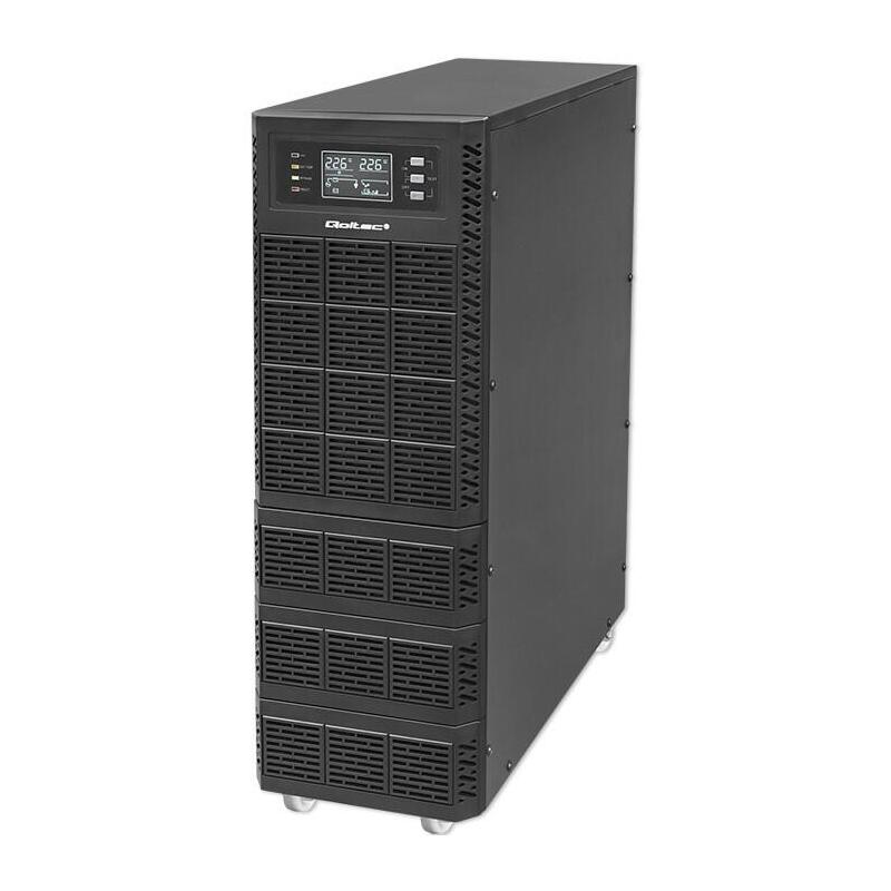 sai-sistema-de-alimentacion-ininterrumpida-qoltec-52284-ups-10-kva-10000-w-factor-de-potencia-10-lcd-epo-usb-online