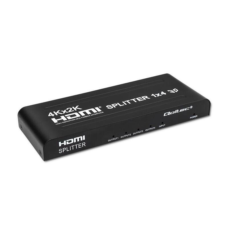 qoltec-51798-active-hdmi-splitter-4-x-hdmi-4k-x-2k-34gb-s