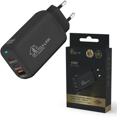 extralink-smart-life-gan-charger-65w-2xusb-cusb-a-black-charesl02