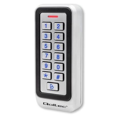 qoltec-52442-code-lock-rhea-with-rfid-reader-code-card-key-fob-doorbell-ip68-em