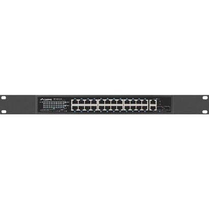 lanberg-switch-rack-19-rsfe-24p-2c-250-24x-100mb-poe-2x-combo-gigabit-250w