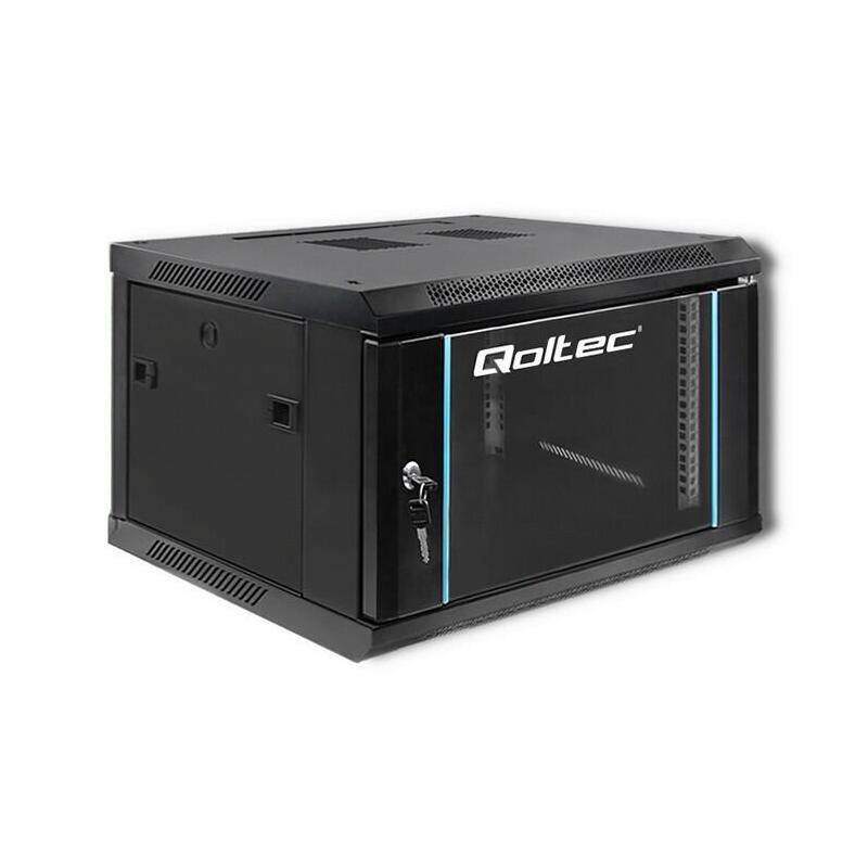 armario-qoltec-54465-rack-cabinet-19-6u-600x370mm