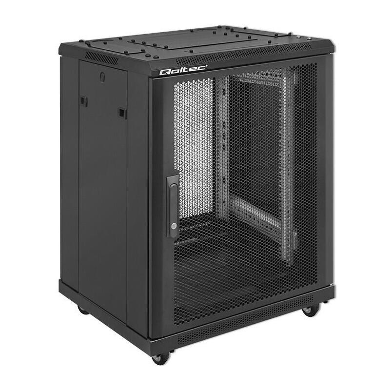 qoltec-54519-19inches-rack-cabinet-15u-600-x-600-x-855-perforated-doors-steel-case