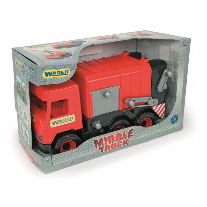 wader-middle-truck-garba-ge-truck-rojo-38-cm-in-b