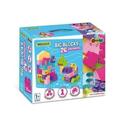 wader-big-blocks-26-pcs-rosa