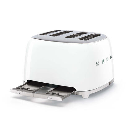 smeg-tsf03wheu-tostadora-6-4-rebanadas-2000-w-blanco