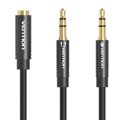 rozdzielacz-stereo-2x35-mm-meski-do-35mm-zenski-vention-bboby-30cm-czarny