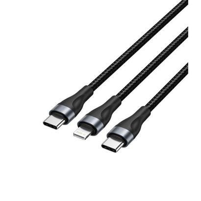 cable-usb-tipo-c-vention-h17bav-usb-tipo-c-macho-lightning-macho-usb-tipo-c-macho-60w-480mbps-12m-negro