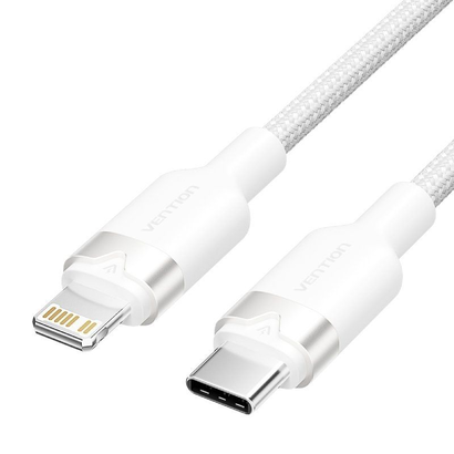 cable-usb-tipo-c-lightning-vention-lalwh-usb-tipo-c-macho-lightning-macho-27w-480mbps-2m-blanco