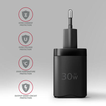 axagon-acu-pq30-pdqc-wall-charger-30w-negro