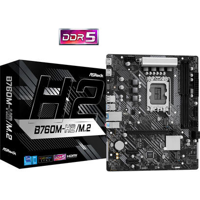 placa-asrock-b760m-h2m2-intel-b760-1700-micro-atx-2-ddr5-2-hdmi-25g-lan-pcie4-2x-m2