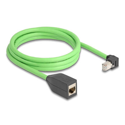 delock-80887-cable-de-extension-de-red-rj45-cat6a-macho-acodado-hacia-abajo-a-hembra-sfutp-adecuado-para-cadenas-de-arrastre-pur