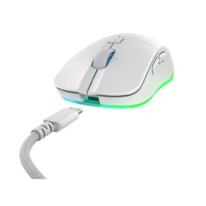 cherry-xtrfy-m50-raton-ergonomico-optico-5-botones-inalambrico-cableado-24-ghz-bluetooth-52-receptor-inalambrico-usb-blanco