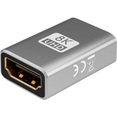 goobay-72008-hdmi-adapter-coupling-gold-plated-8k-60-hz-black-silver