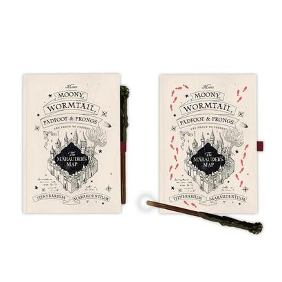 cuaderno-a5-premium-boligrafo-varita-mapa-del-merodeador-harry-potter