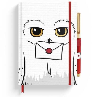 cuaderno-a5-premium-boligrafo-hedwig-harry-potter
