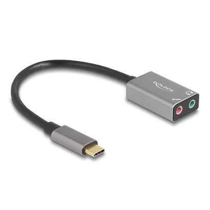 delock-externe-usb-soundkarte-mit-type-c-stecker-auf-2-x-35mm-klinkenbuchse-plug-play-audio-adapter