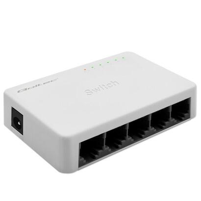 qoltec-52245-network-switch-5-x-rj45-port-100mbps-fast-ethernet-lan
