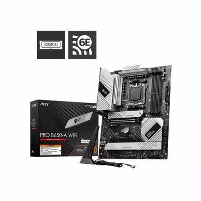 placa-msi-pro-b650-a-wifiamdam5b6504ddr5256gbhdmidp6sata32m225gbewifi6ebt5311usb32atx