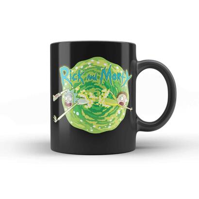 taza-ceramica-logo-rick-y-morty