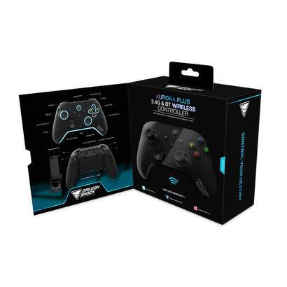 gamepad-dragonshock-aurora-wireless-bt-negro-ps3pc-android