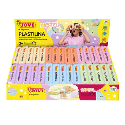 jovi-expositor-de-30-pastillas-de-plastilina-50gr-colores-pastel-100-vegetal-muy-moldeable-no-se-seca-