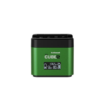 hahnel-doppelcargador-pro-cube-2-fuji-con-lcd-display-retail