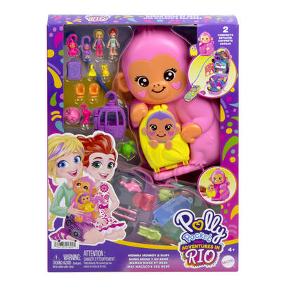cofre-bolso-mama-mono-y-bebe-polly-pocket