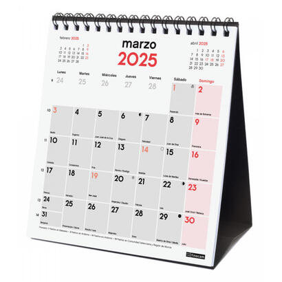 finocam-calendario-de-sobremesa-para-escribir-xs-140x150mm-neutro-2025